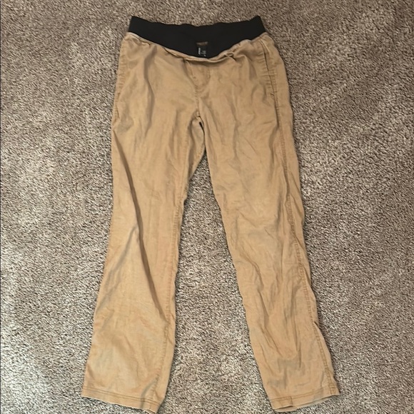 Prana Pants - Prana Tan Chinos Lightweight Elastic Waist